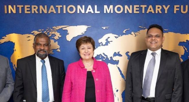 ශ්‍රී ලංකාවට අඛණ්ඩ සහය... IMF යළි තහවුරු කරයි